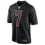 C.J. Stroud 7 Houston Texans Fashion Game Men Jersey - Black