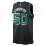 Svi Mykhailiuk 50 Boston Celtics 2024 FINALS CHAMPIONS Swingman Jersey - Statement Edition - Black