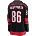 Teuvo Teravainen Carolina Hurricanes Fanatics Women's Home Breakaway Player Jersey - Black