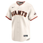 Michael Conforto 8 San Francisco Giants Home Limited Men Jersey - Cream