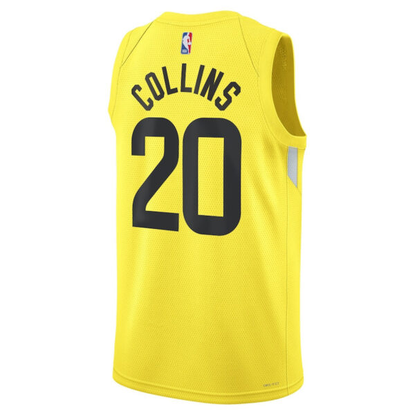 John Collins 20 Utah Jazz Unisex Swingman Jersey - Icon Edition - Gold