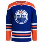 Edmonton Oilers adidas Home Primegreen Authentic Blank Jersey - Royal