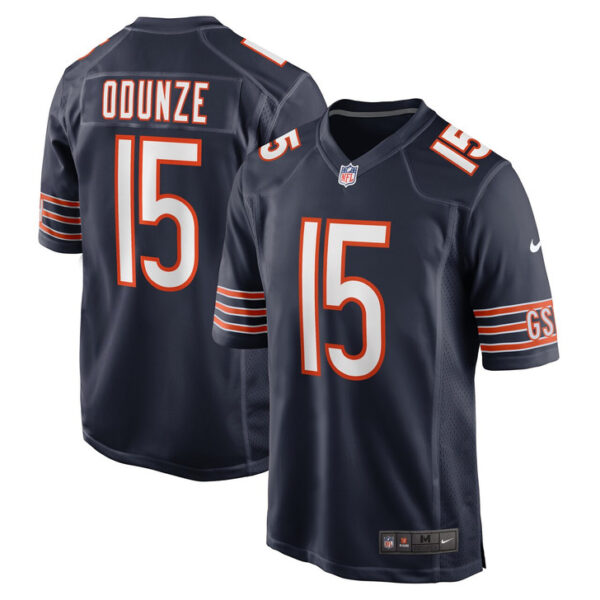 Rome Odunze Chicago Bears 2024 First Round Pick Player Game Jersey - Navy
