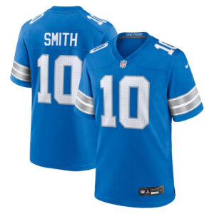 Tre'Quan Smith 10 Detroit Lions Game Men Jersey - Blue