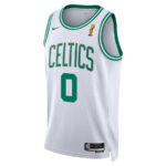 Jayson Tatum 0 Boston Celtics 2024 FINALS CHAMPIONS Swingman Jersey - Association Edition - White