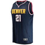 Collin Gillespie Denver Nuggets Fanatics Fast Break Player Jersey - Icon Edition - Navy
