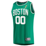 Boston Celtics 2024 FINALS CHAMPIONS Jersey Customized - Kelly Green - Icon Edition