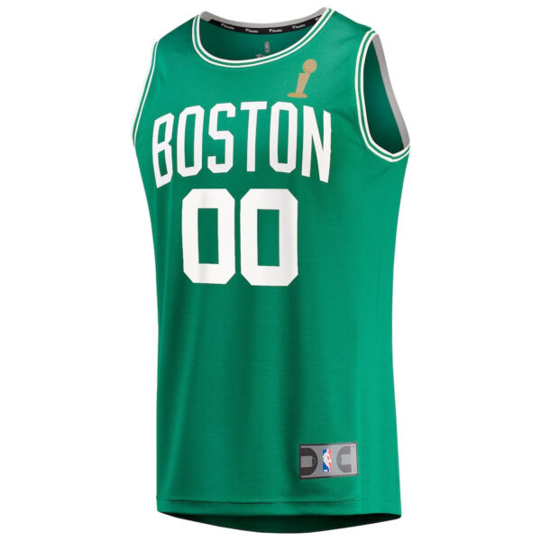 Boston Celtics 2024 FINALS CHAMPIONS Jersey Customized - Kelly Green - Icon Edition