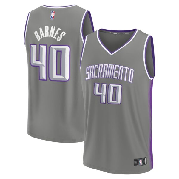 Harrison Barnes Sacramento Kings Fanatics Fastbreak Jersey - City Edition - Gray