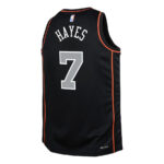 Killian Hayes 7 Detroit Pistons 2023/24 City Edition Swingman YOUTH Jersey - Black