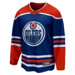 Edmonton Oilers Fanatics Home Breakaway Blank Jersey - Royal