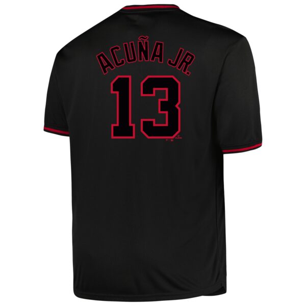 Ronald Acuu00c3u00b1a Jr. Atlanta Braves Profile Big & Tall Pop Fashion Player Jersey - Black