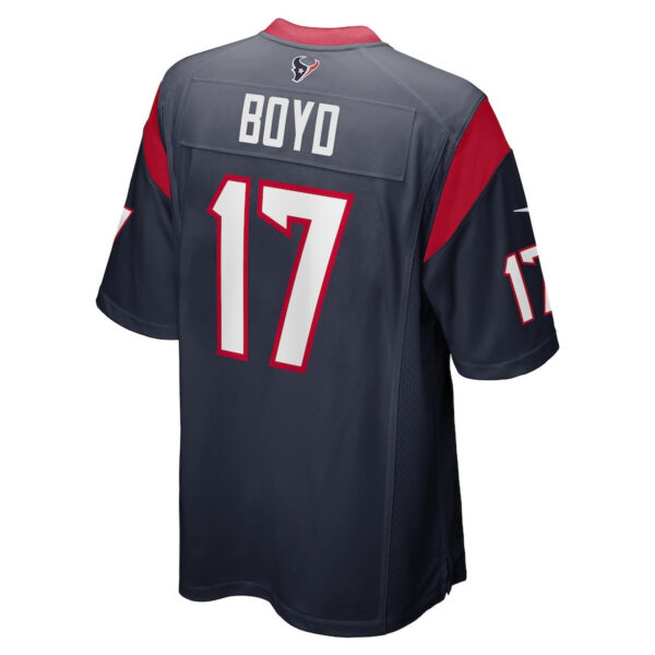 Kris Boyd 17 Houston Texans Game Men Jersey - Navy