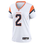 Patrick Surtain II 2 Denver Broncos Women Game Jersey - White