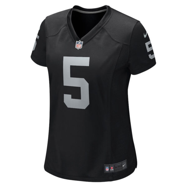 Divine Deablo 5 Las Vegas Raiders Women Game Jersey - Black