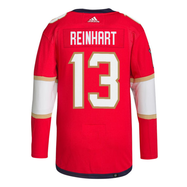 Sam Reinhart 13 Florida Panthers 2024 STANLEY CUP Final Home Breakaway Jersey - Men, Red
