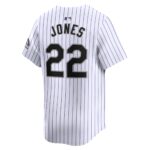 Nolan Jones Colorado Rockies  Home Limited Player Jersey - White