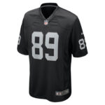 Brock Bowers Las Vegas Raiders 2024 First Round Pick Player Game Jersey - Black