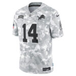 Amon-Ra St. Brown Detroit Lions 2024 Salute to Service Limited Jersey - Arctic Camo