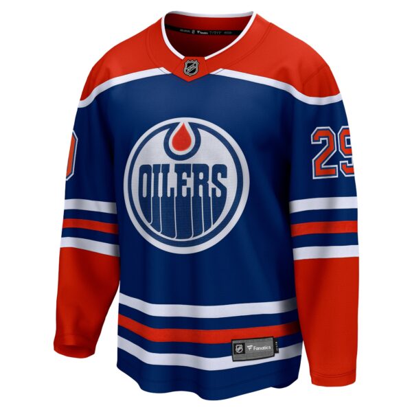 Leon Draisaitl Edmonton Oilers Fanatics Home Breakaway Jersey - Royal