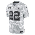 Emmitt Smith Dallas Cowboys 2024 Salute to Service Retired Player Limited Jersey - Arctic Camo