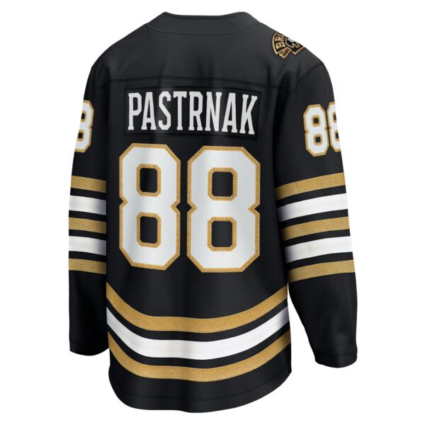 David Pastrnak Boston Bruins Fanatics 100th Anniversary Premier Breakaway Player Jersey - Black