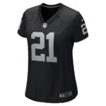 Amik Robertson 21 Las Vegas Raiders Women Team Game Jersey - Black