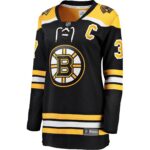 Patrice Bergeron Boston Bruins Fanatics Women's Captain Patch Home Breakaway Jersey - Black