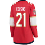 Nick Cousins 21 Florida Panthers 2024 STANLEY CUP Final Women's Home Breakaway Jersey - Red