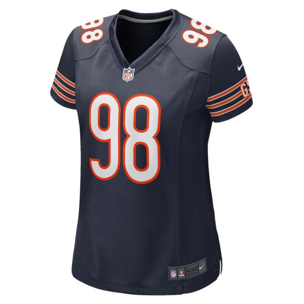 Montez Sweat 98 Chicago Bears Game Women Jersey - Navy