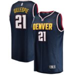Collin Gillespie Denver Nuggets Fanatics Fast Break Player Jersey - Icon Edition - Navy
