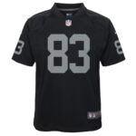 Darren Waller 83 Las Vegas Raiders YOUTH Game Jersey - Black