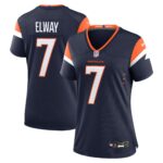 John Elway Denver Broncos  Women's Retired Player Alternate Game Jersey - Navy