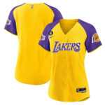 Los Angeles Lakers Alternate Baseball Jersey - Gold