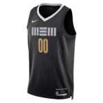 Memphis Grizzlies Unisex 2023/24 Custom Swingman Jersey - Black - City Edition