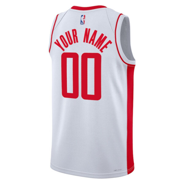 Houston Rockets 2023/24 Swingman Unisex Custom Jersey - Association Edition - White