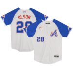Matt Olson Atlanta Braves  Preschool City Connect Limited Player Jersey - White