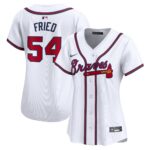 Max Fried Atlanta Braves  Women's  Home Limited Player Jersey - White