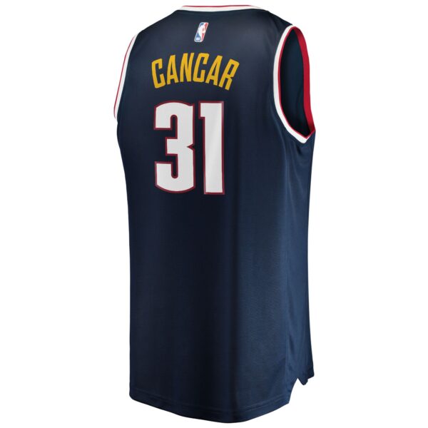 Vlatko Cancar Denver Nuggets Fanatics 2021/22 Fast Break Replica Jersey - Icon Edition - Navy
