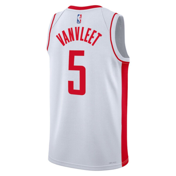 Fred VanVleet 5 Houston Rockets 2023/24 Association Edition Swingman Jersey - White