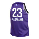 Lauri Markkanen 23 Utah Jazz 2023/24 City Edition Swingman YOUTH Jersey - Purple