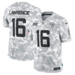 Trevor Lawrence Jacksonville Jaguars 2024 Salute to Service Limited Jersey - Arctic Camo