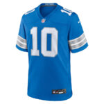 Tre'Quan Smith 10 Detroit Lions Game Men Jersey - Blue