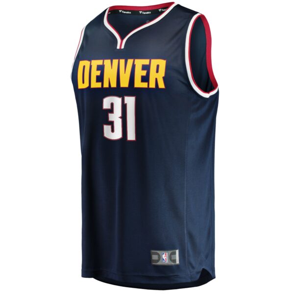 Vlatko Cancar Denver Nuggets Fanatics 2021/22 Fast Break Replica Jersey - Icon Edition - Navy