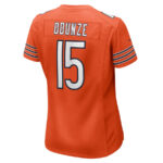 Rome Odunze 15 Chicago Bears Women's Alternate Game Jersey - Orange