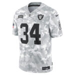 Bo Jackson Las Vegas Raiders 2024 Salute to Service Retired Player Limited Jersey - Arctic Camo