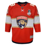 Steven Lorentz 18 Florida Panthers 2024 STANLEY CUP Final Youth Home Breakaway Jersey - Red