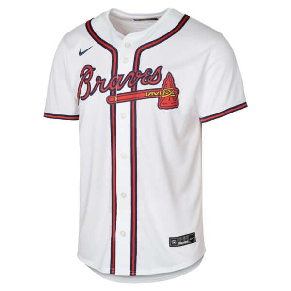Ronald Acuu00c3u00b1a Jr. Atlanta Braves  Youth Home Limited Player Jersey - White