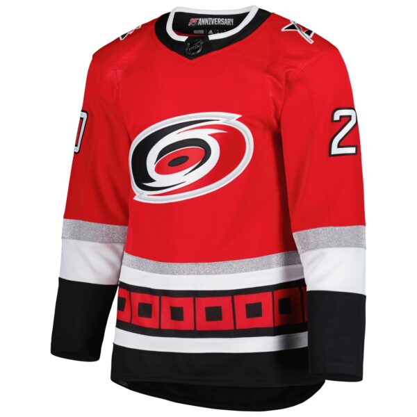 Sebastian Aho Carolina Hurricanes adidas Alternate Primegreen Authentic Player Jersey - Red
