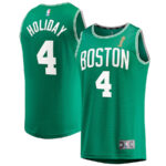 Jrue Holiday 4 Boston Celtics 2024 FINALS CHAMPIONS Jersey - Kelly Green - Icon Edition